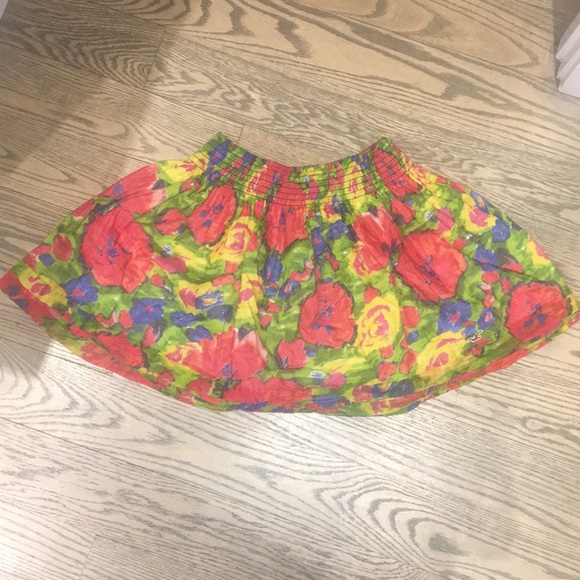 Hollister Dresses & Skirts - 39. Hollister Floral Printed Circle Skirt
